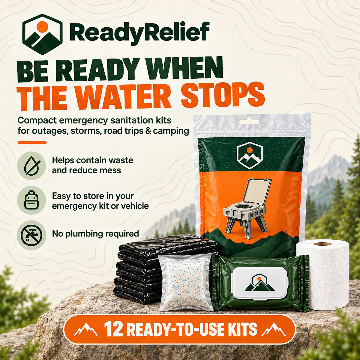 Emergency Sanitation Kit