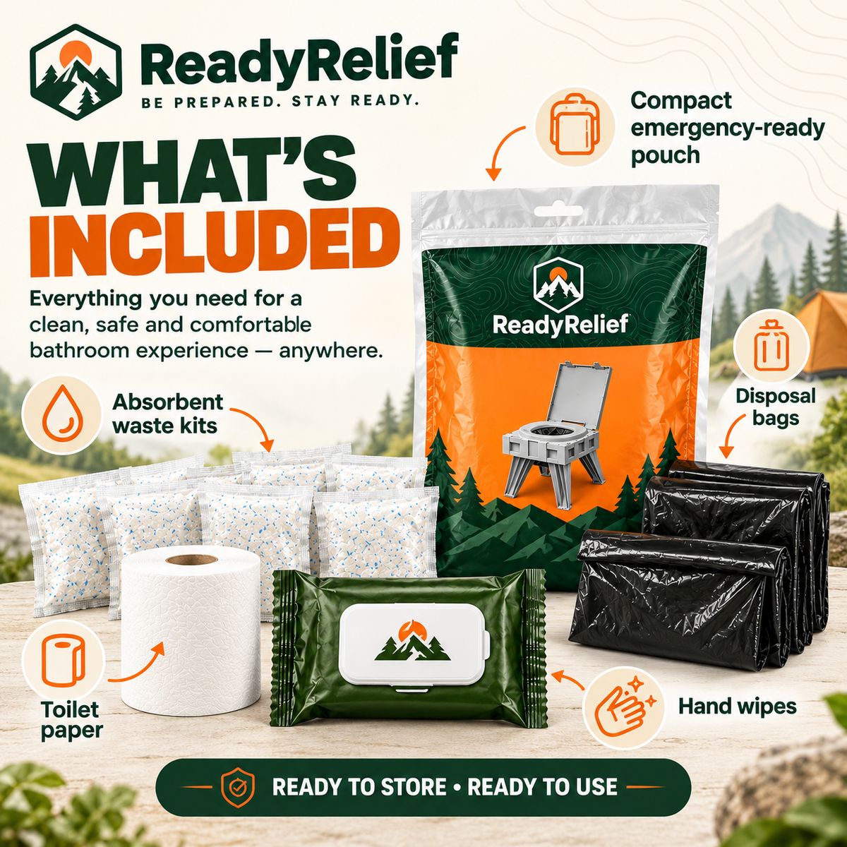 Emergency Sanitation Kit