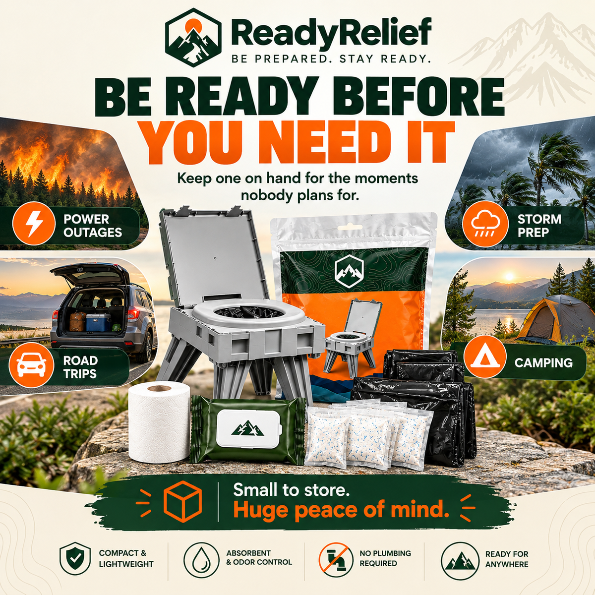 Emergency Sanitation Kit